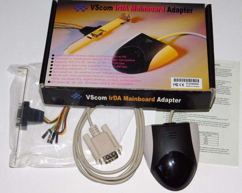 VSCOM IR-200F IRDA 1.1 Motherboard Adapter Infrared SIR FIR up to 4 Mbps