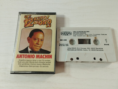 ANTONIO Machin los 12 exitos de Gold de Machin 1985 - Tape Kassette
