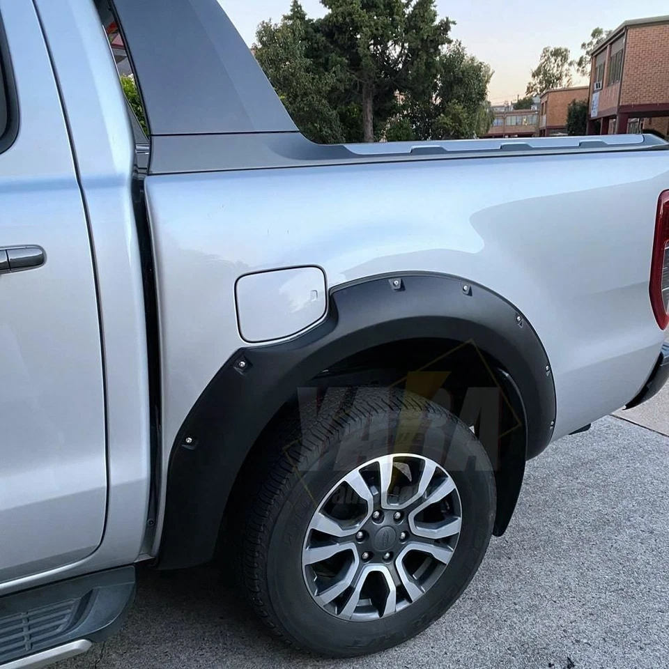 For Ford Ranger PX3 Wildtrak 2018-2021 Fender Flares Wheel Arch matt black 6pcs - Image 3 of 4