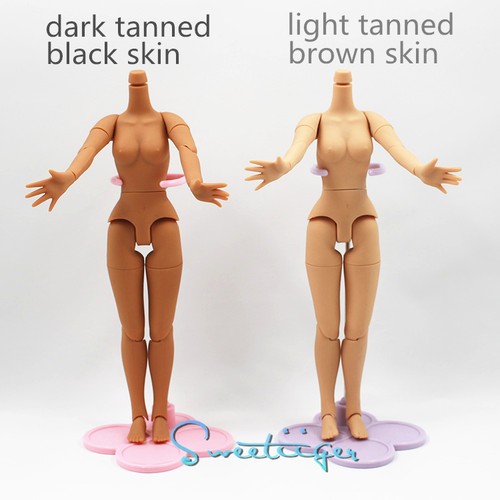 Cuerpo Sweetiiger RONCEADO CLARO + 10 pares de manos 12" muñeca desnuda Blythe Factory personalizada - Imagen 3 de 8