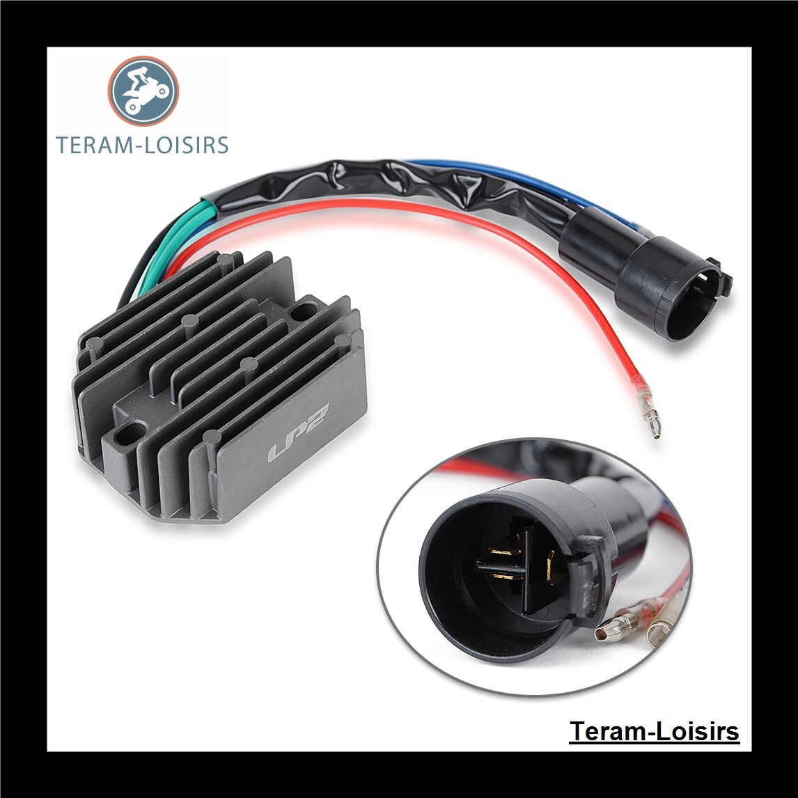 Régulateur de tension Yamaha 67F-81960-12 pour réparer la panne de charge batterie