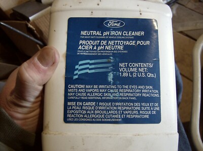 GENUINE FORD F8AZ-19A503-AA NEUTRAL PH IRON CLEANER WHEEL BRAKE RESIDUE