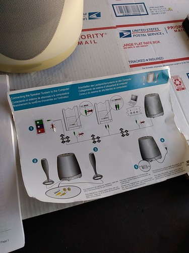 Harmon Kardon Model HK695-01 Computer Subwoofer & Speakers - Picture 6 of 14