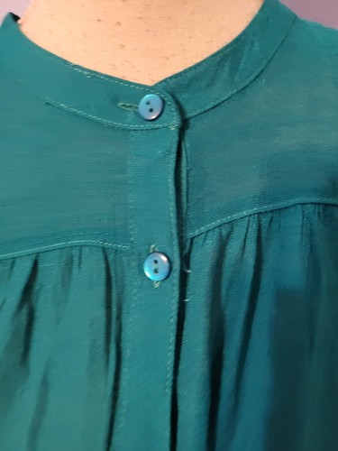 Camicetta Cato Xlarge donna verde kimono - Foto 3 di 8