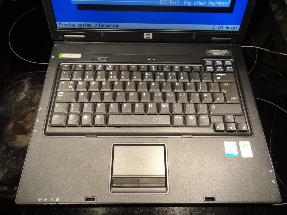 HP Compaq nx6110 Intel Celeron M 1.4Ghz 256Mb Ram 14" Laptop - Image 2 of 4