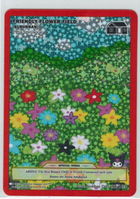 MetaZoo - Friendly Flower Field (Suburban) 33/103 None Full Holo