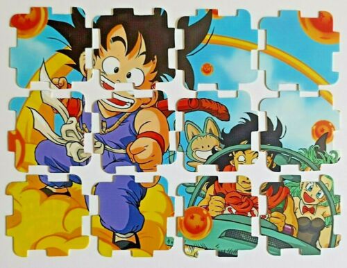 QUBITAZOS Tazos DRAGON BALL Z FULL SET 36/36 Puzzle, 2021 PERU, Pogs Goku |  eBay