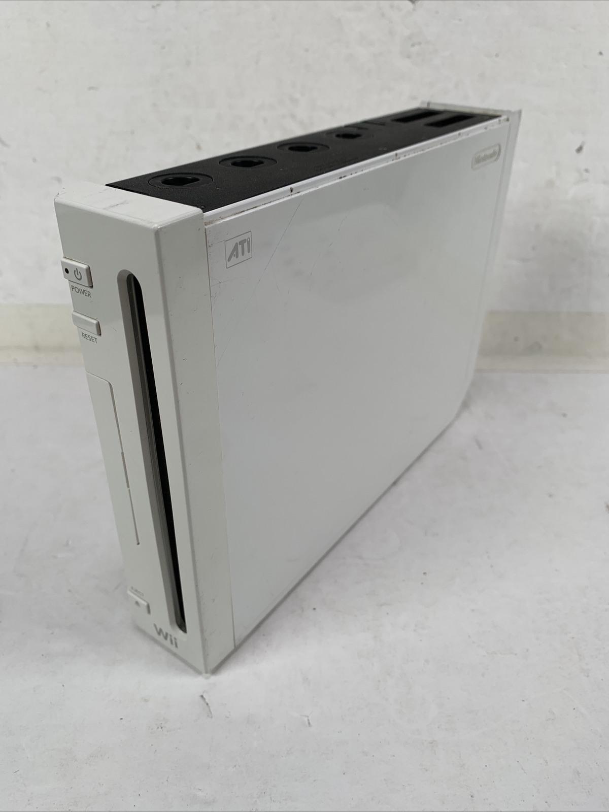 Nintendo Wii Replacement System Console Only White Gamecube Compatible