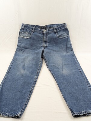 Vintage 90s Levis Silver Tab Jeans USA Baggy Loose Fit Size 38x30