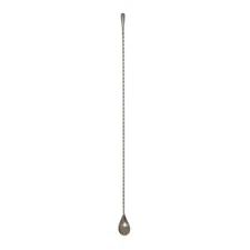 Extra Long Cocktail Kingdom TEARDROP™ BAR SPOON Stainless Steel, 40cm