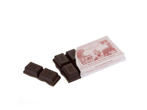 Trinkschokoriegel aromatisiert mit Chilischote, 70% Kakao - Bild 2 von 2