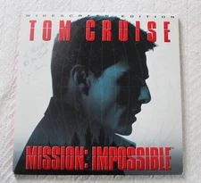 1996 "MISSION: IMPOSSIBLE" (TOM CRUISE) MOVIE LASER DISC SIGNED BY VING RHAMES
