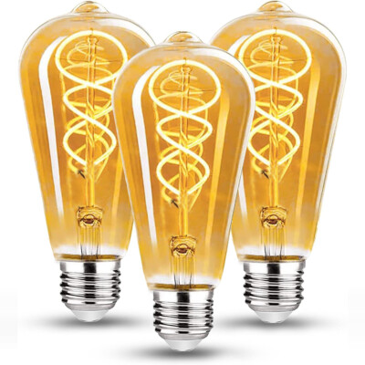 LED Vintage Edison Glühbirne Lampe Filament E27 Glühlampe Retro Bulbs Warmweiß