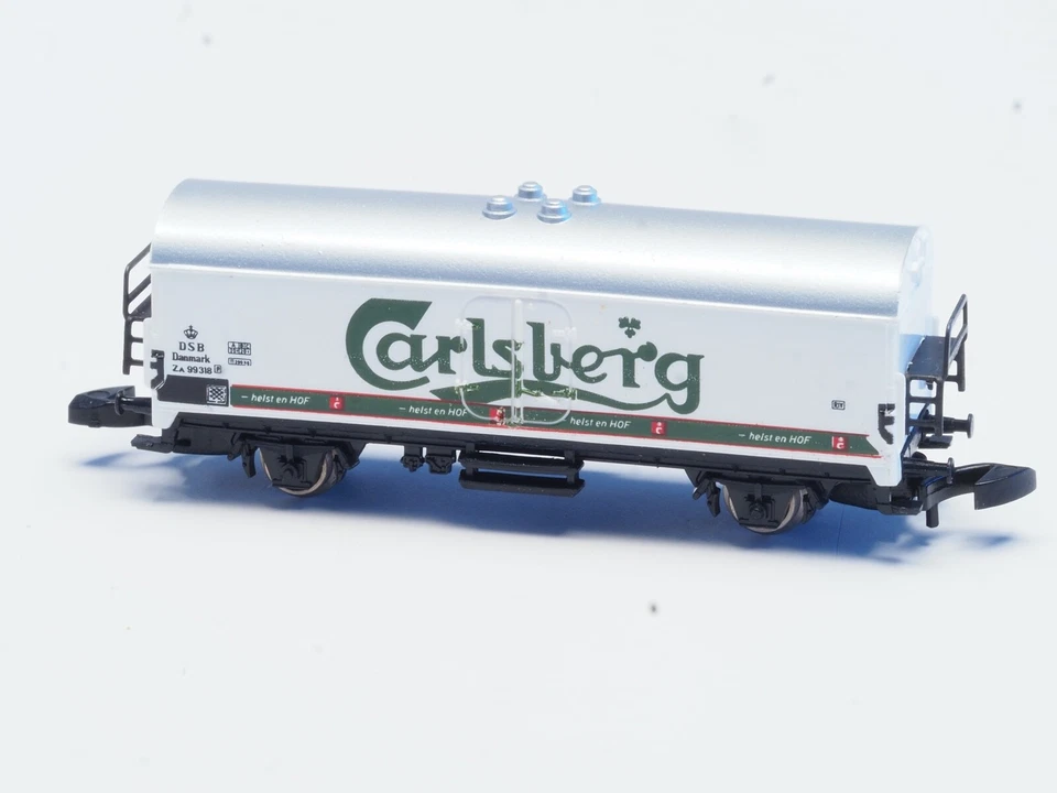 8608 Marklin Z-SCALE Carlsberg Beer car DSB Danish State RR, new in box - Image 2 of 2