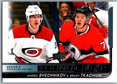 18-19 UPPER DECK YOUNG GUNS ROOKIES - PICK FROM LIST - FREE COMBINED SHIPPING