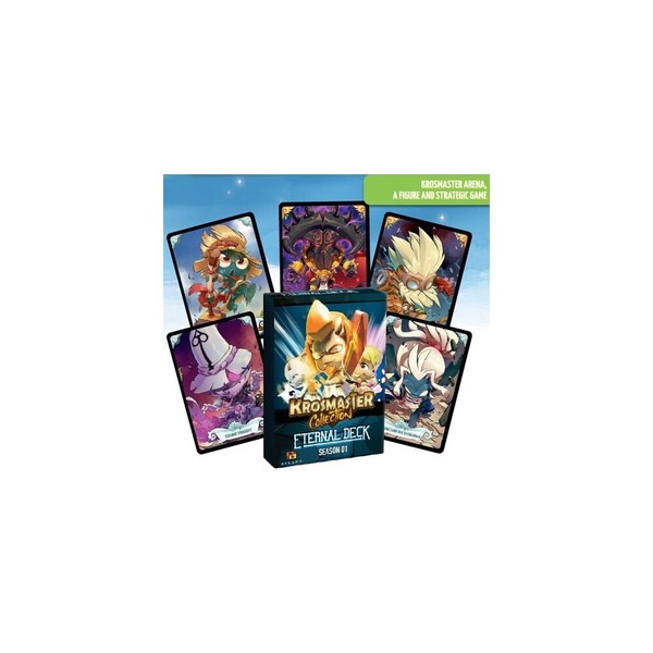 DOFUS KROSMASTER SEASON 1 ETERNAL DECK JUEGOS MINIATURAS DOFUS KROSMASTER ARENA