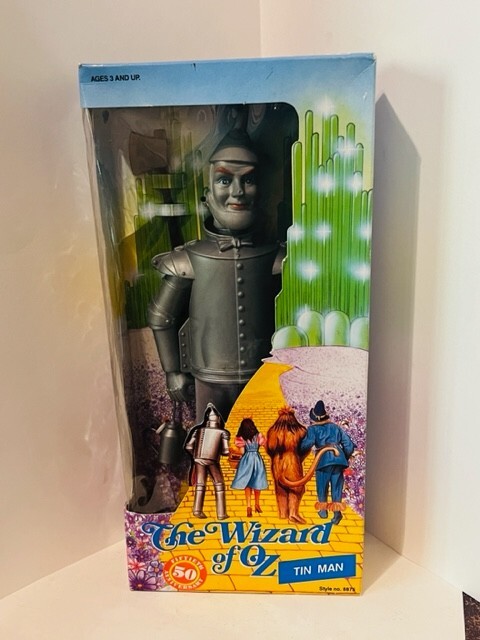 Wizard Oz figure 1988 Loews toy box doll 50th anniversary