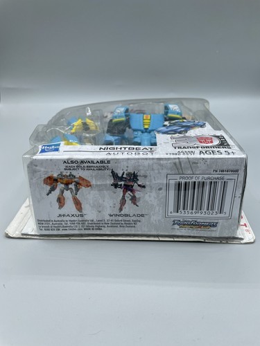 Transformers Generations 30th Anniversary Thrilling 30 Deluxe Nightbeat New - Picture 6 of 6