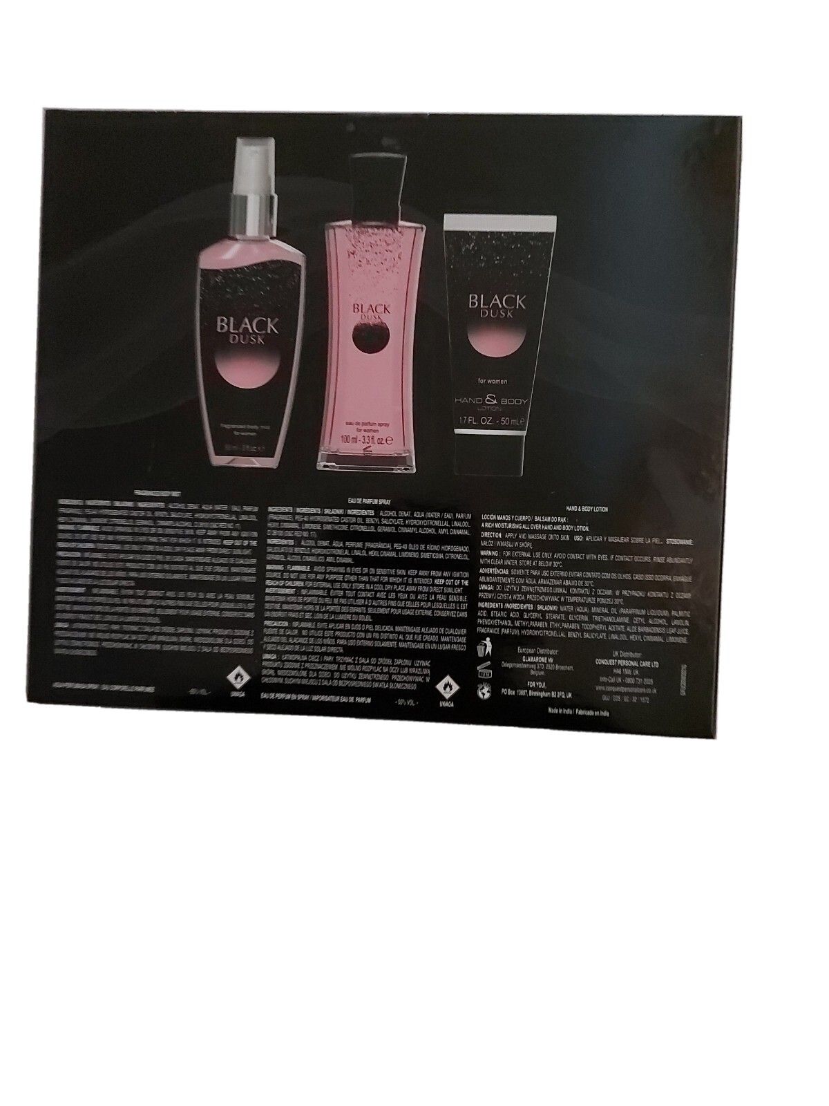 Black Dusk Perfume Gift Set Inspired By Black Opium Women’s Perfume