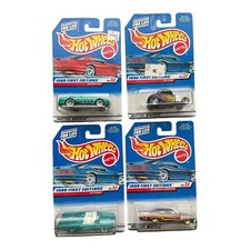1998 FIRST EDITIONS HOT WHEELS LOT OF 4 CARS 5 17 8 9 OF 40 639 636 635 644