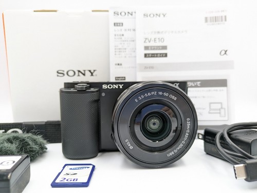 Mint Sony α ZV-E10 Mirrorless Digital Camera 16-55mm Japanese Version Only b121