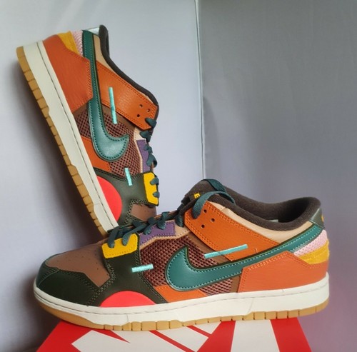 Nike Dunk Low Scrap âArcheo Brownâ UK 8 US 9 EU 42.5 Costal | eBay