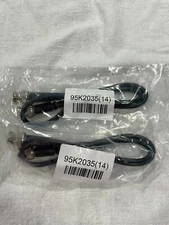 1 pair Shure 95K2035 UA802 2' BNC-to-BNC Coaxial Antenna Cable - Brand New