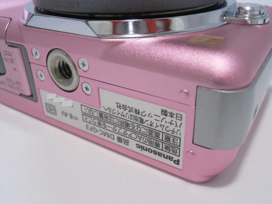 Panasonic LUMIX DMC-GF3 Pink 14-42mm 156 Shutter Count Panasonic LUMIX DMC-GF3 Pink 14-42mm 156 Shutter Count