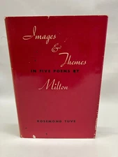 Images & Theses in Five Poems by Milton Rosemond Tuve Signed 1957 Harvard Press