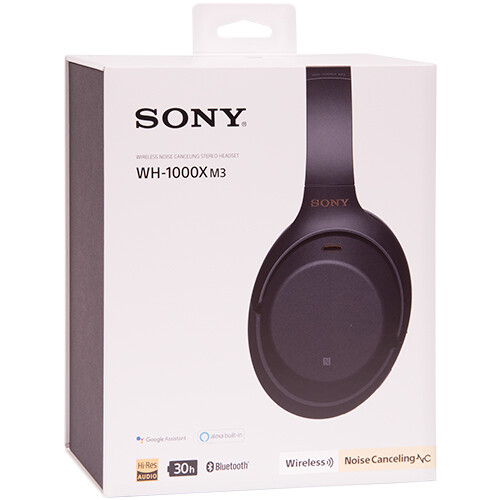 Sony WH-1000XM3 Wireless Noise-Canceling Over-Ear Headphones Black | eBay