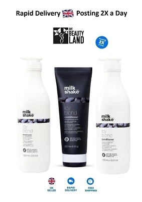 Milk_shake® | Icy Blond Shampoo / Conditioner for Blond or Bleached Hair