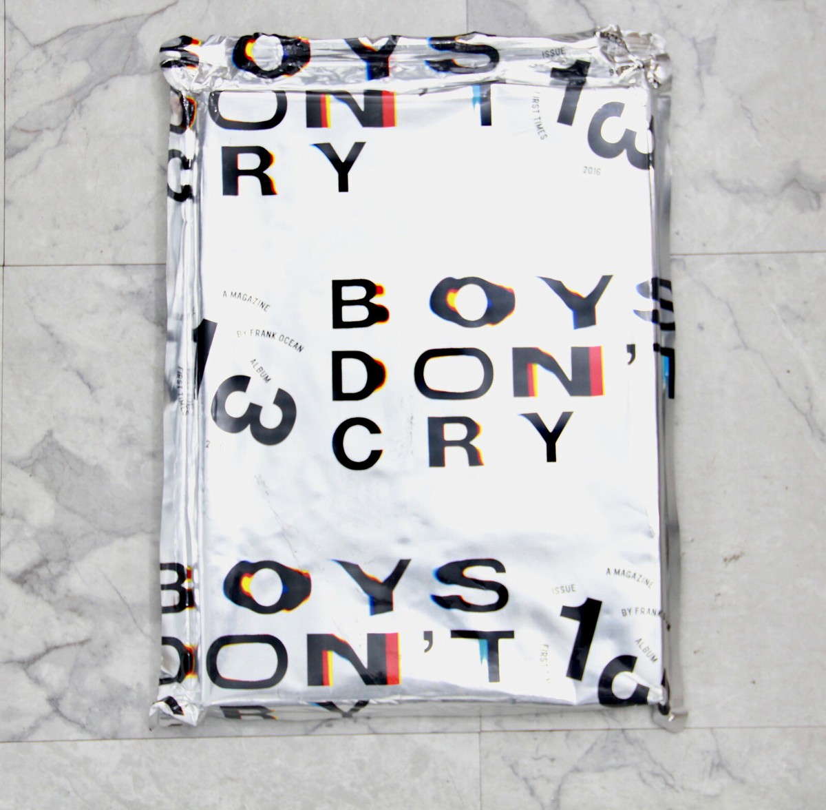 フランク・オーシャン Blond 「Boys Don't Cry」未開封新品 Unopened Frank Ocean 'Boys Don't Cry' Magazine 2016 Blonde