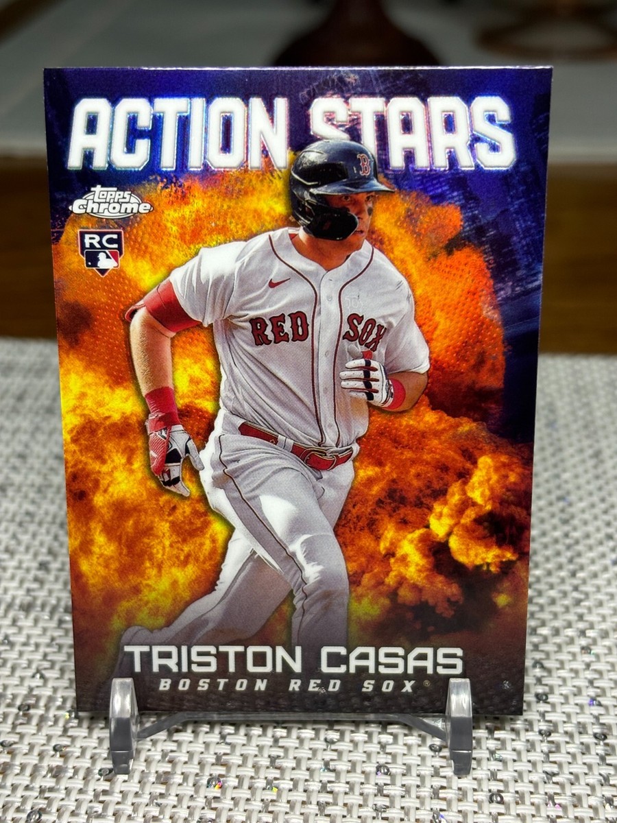 2023 Topps Chrome Update #ASC-7 Triston Casas RC (Action Stars
