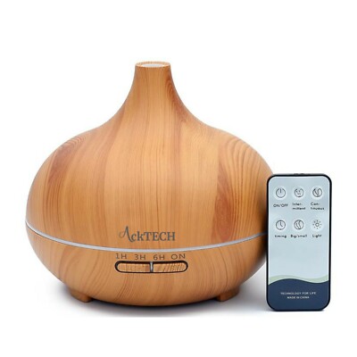 ACKTECH Ätherisches Öl Diffusor für Aromatherapie, 500ml Ultraschall Aroma Diffuser