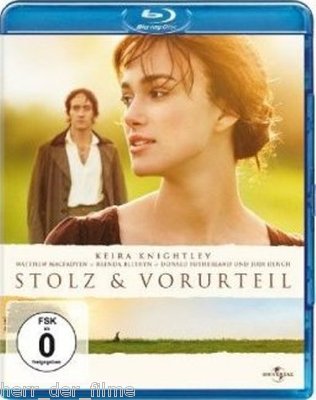 STOLZ & VORURTEIL (Keira Knightley, Matthew MacFadyen) Blu-ray Disc NEU+OVP
