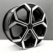 KIA NIRO MK2 BLACK DIAMOND CUT 18" ALLOY WHEEL RIM 52910AT100 GENUINE X1