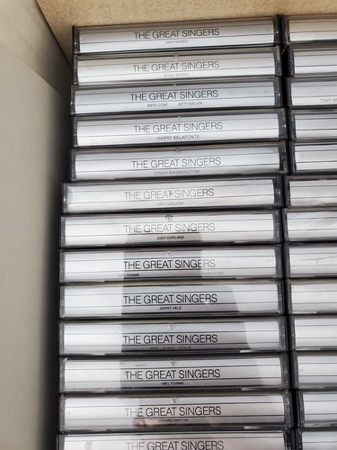 The Great Singers By Easton Press (48 CASSETTES) and 6 Booklets - Picture 2 of 14