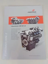 Brochure sheet Daimler Chrysler Powertrain engines diesel Om 501 La
