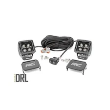 2" LED Cube Lights with Amber DRL, 3600 Lumens, 8W, Perfect for Off,Roading