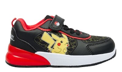JUNGEN MÄDCHEN POKEMON BLINKENDE LICHTER CHARAKTER SPIELSCHUHE SCHUHE UK GRÖSSE 10-3