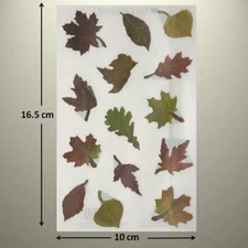 Mrs Grossman's Sticker - FALLING LEAVES (METALLIC) - Up to 20% OFF!!!