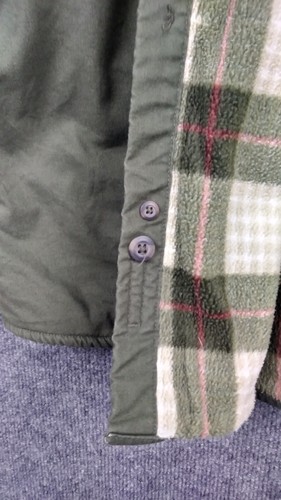 Stanley Men's Flannel-Lined Work Jacket Green Large (L) - Picture 8 of 14