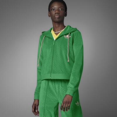 Adidas Original ADICOLOR HERITAGE NOW VELOUR ZIP HOODIE