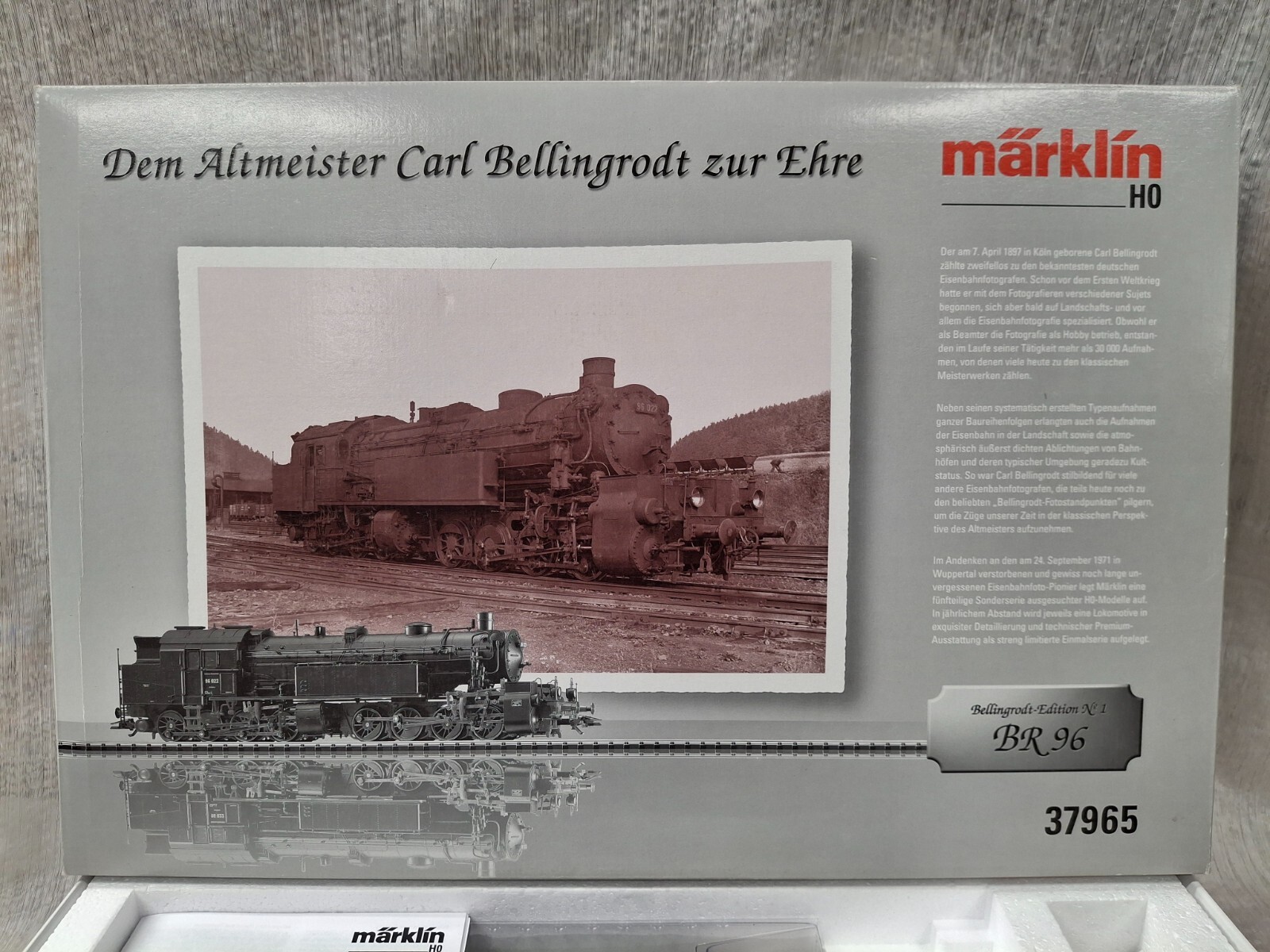 MARKLIN HO SCALE 37965 DIGITAL BR 96 0-8-8-0 STEAM LOCOMOTIVE #022 MFX SOUND