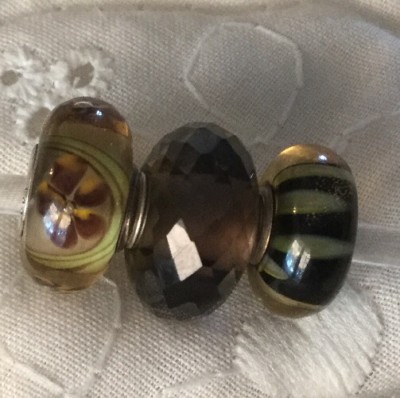Trollbeads Gemstone Bead Smoky Quartz