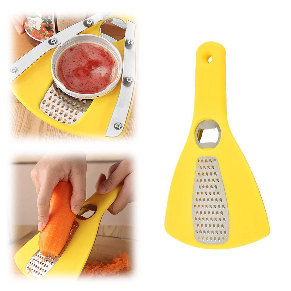 Multi-functional Stainless Steel Creative Grater Bottle Opener Kitchen Gadget~Ç