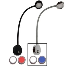 Wave One Marine | Dimmable LED Flexible Gooseneck Boat RV Reading Chart Light