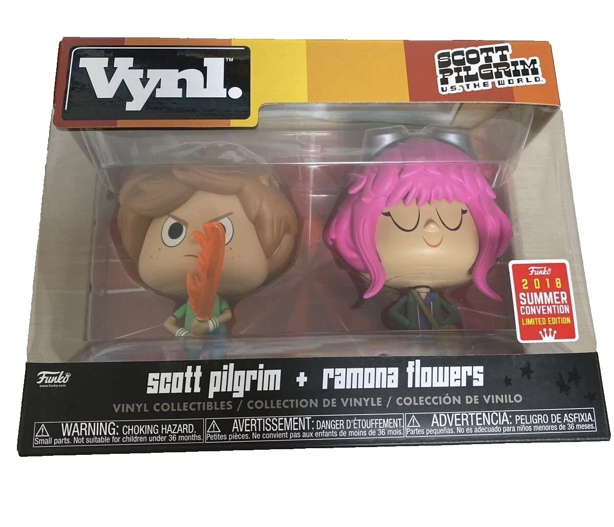 Figuras de acción de Scott Pilgrim accesorios y Funko