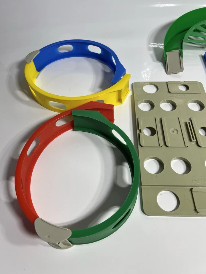 Vintage DARDA Drom Speedway Pieces With 2 Cars With Box - Loopty Loops - Image 4 of 4