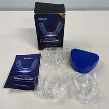Neomen Mouth Guard Professional Dental Guard 2 Sizes Pack of 3 (1 missing)